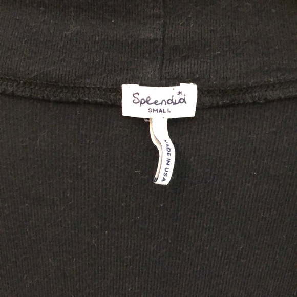 Splendid Long Black Cardigan - Picture 4 of 5